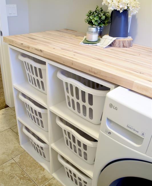 How To Build Laundry Basket Holder How To Build Laundry Basket Holder