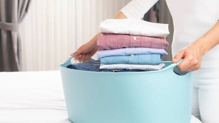 How To Fold Laundry Hamper How To Fold Laundry Hamper
