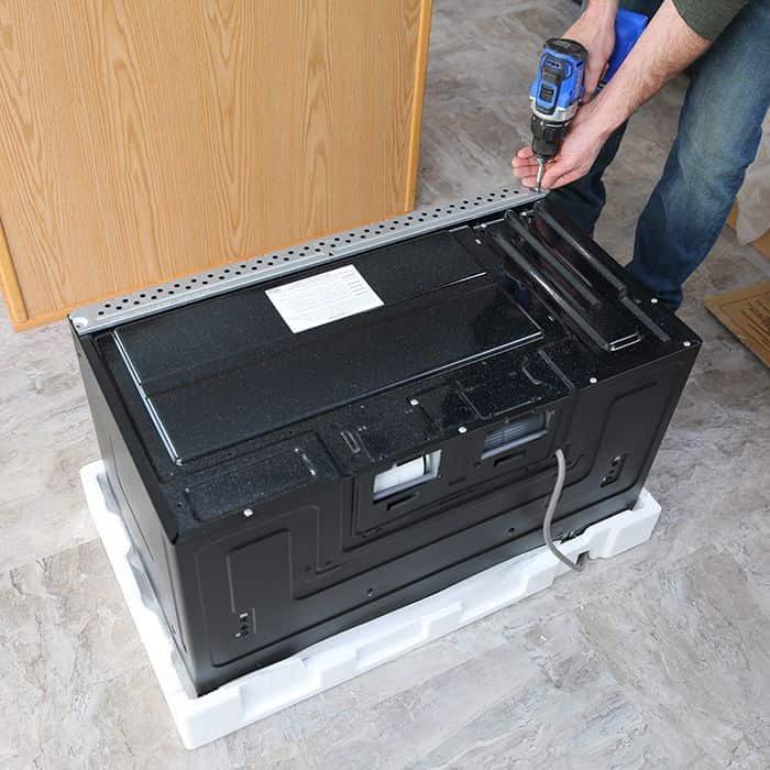 How To Install Under Cabinet Microwave How To Install Under Cabinet Microwave