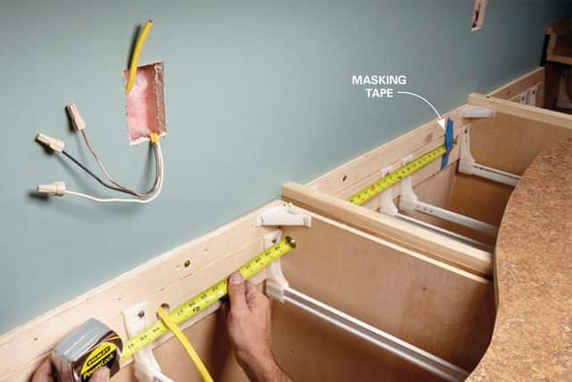 How To Install Under Cabinet Outlets How To Install Under Cabinet Outlets