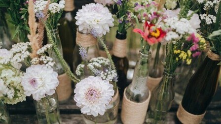 Ideas for Garden Style Flower Arrangements